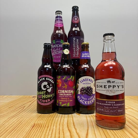 Dark Fruit Cider Gift – Six Smooth & Flavourful Mixed Fruit Ciders