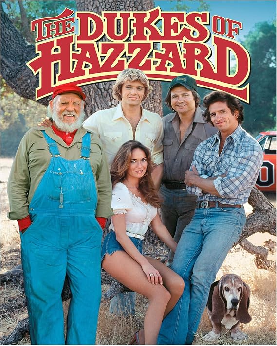 Vintage TV Poster Wall Art, Retro 70s Print, 8x10 Unframed