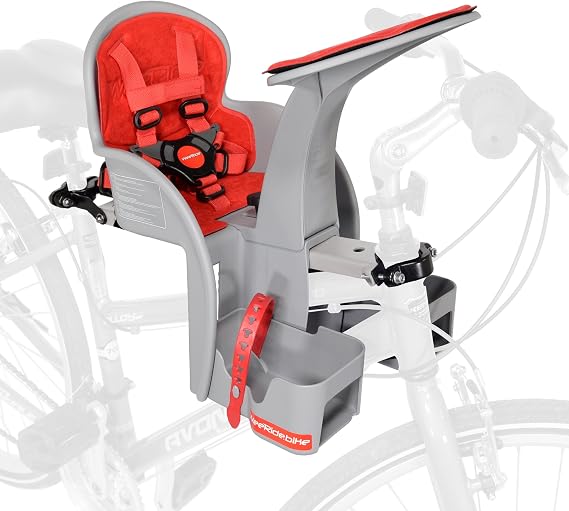 WeeRide Safe Front Child Baby Bike Cycle Seat Carrier Red