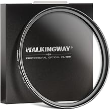 Walking Way 37mm White Pro Mist Diffusion Lens Filter Soft 0, Dreamy Fog & Soft Glow Effect Filter For Video/Vlog/Portrait, HD Glass, Scratch-Resistant, Ultra-Slim Frame, No Vignetting