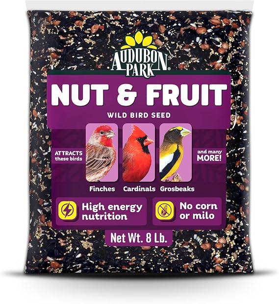 Audubon Park Nut & Fruit Wild Bird Seed, 8 lb