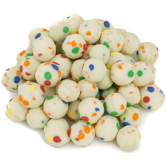 Cupcake Bites Candy 2 LBS Birthday Cake Bites for Ice Cream, Dessert, Yogurt & Sundae Toppings Bulk Topping for Party Supplies, Ice Cream Station, and Sweet Snack Table Setup