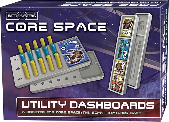Battle Systems Core Space Utility Dashboards Cooperative/Solo SciFi Dungeon Crawler Board Game