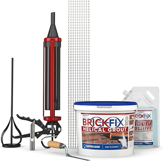 BrickFix Masonry Crack Repair Kit 6mm (Wall Stitching Kit)