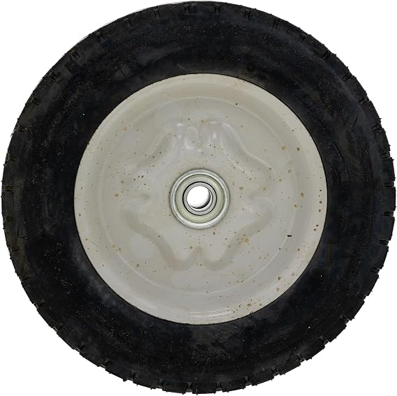 MTD 734-1268 Wheel Assembly W/Tire Oyster Gray for Troy-Bilt Yard-Machines Craftsman 500 340 478R 508R 55 082R 280R