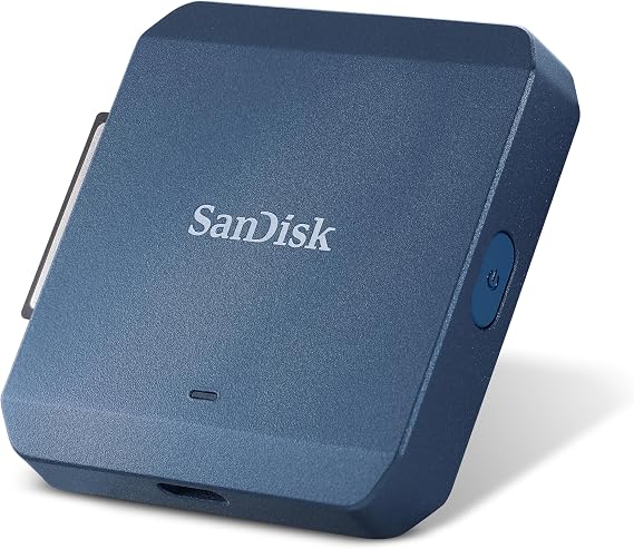 SanDisk PRO-CINEMA Cfexpress Tip B Kayıt Cihazı, MagSafe Uyumlu (iPhone 15 Pro/Pro Max için, 4K ProRes Kayıtları, USB-C Bağlantısı, Manyetik Sabitleme, Yüksek Veri Aktarım Hızı)