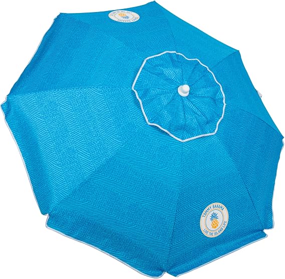 Tommy Bahama Tilt Beach Umbrella, 6 ft Canopy