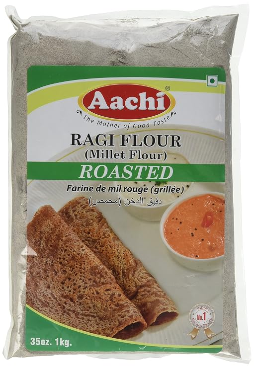 Aachi, Ragi Flour (Millet Flour), 2 Pound(LB)