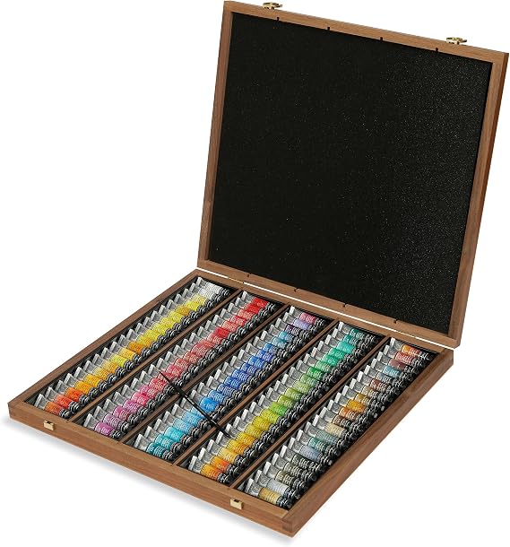 SENNELIER L'aquarelle French Artists' Watercolor Wood Box Set