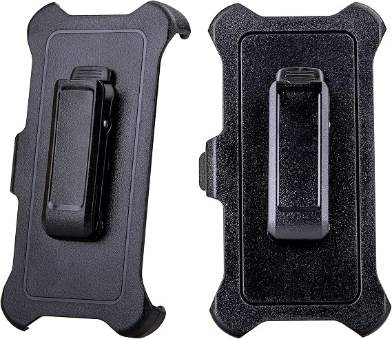 2 Pack Replacement Belt Clip Holster for Apple iPhone 15 OtterBox Defender Series Case | Clip for Belt Holder (Case Not Included)