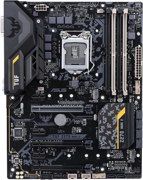 ASUS TUF Z270 Mark 2 LGA1151 DDR4 HDMI DVI M.2 USB 3.1 Z270 ATX Motherboard