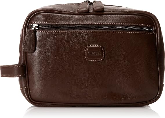 Bric's Life Pelle Travel Case (Espresso Bean)