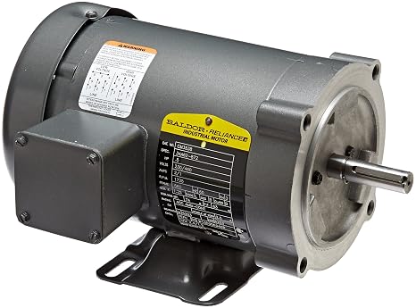 Baldor CM3538 General Purpose AC Motor, 3 Phase, 56C Frame, TEFC Enclosure, 1/2Hp Output, 1725rpm, 60Hz, 230/460V Voltage