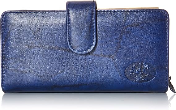Buxton Heiress Checkbook Wallet - Navy