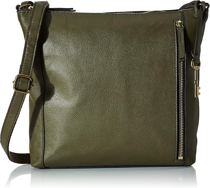 Fossil Women's Tara Leather Crossbody Purse Handbag for Women