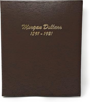 Dansco US Morgan Dollar Coin Album 1891 - 1921 #7179