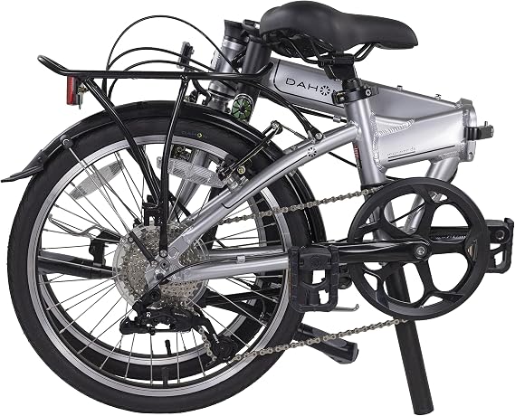 Dahon Mariner D8 Folding Bicycle Lightweight Aluminum Frame 8 Speed 20" Folding Bicycle for Adults