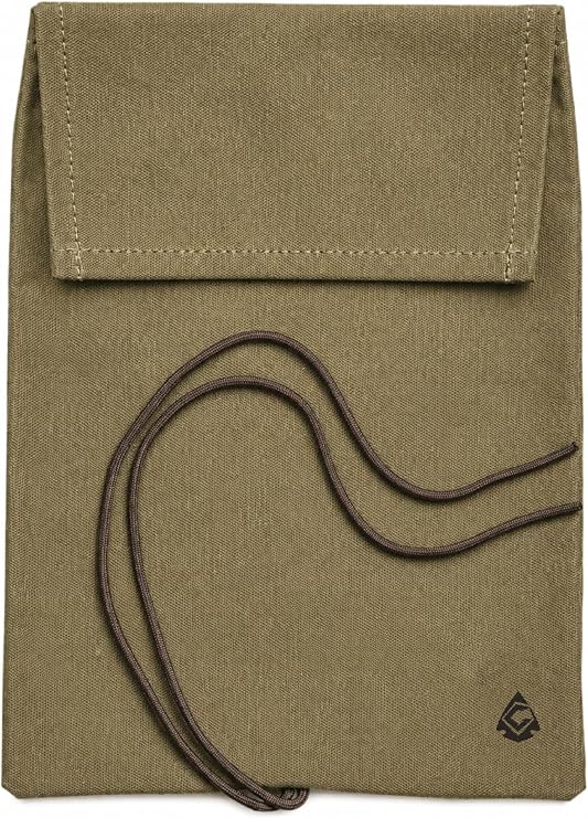 Campcraft Outdoors Roll Top Tinder Bag | Bushcraft Fire Kit, Waxed Canvas Bag, Camping Gear, Survival Kit, Bushcraft Gear