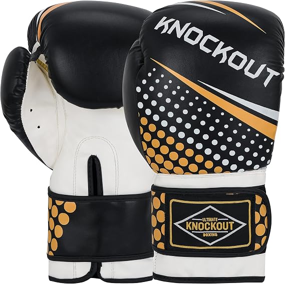 Boxing Gloves for Men & Women with Extra Foam Padding and Stunning Design for Home Gym Training, Punching Bag Competition, MMA Kickboxing