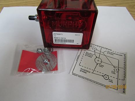 Murphy Switch 117PH Tattletale Magnetic Switch Used on Bandit Chippers