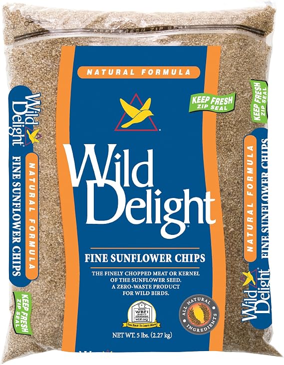 Wild Delight Fine Sunflower Chips, 5 lb