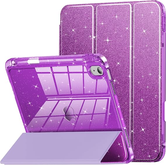 INFILAND Glitter Case for iPad A16 11th/10th Generation 11/10.9 Inch