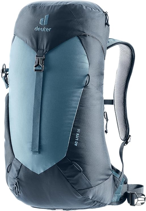 Deuter AC Lite 16L Hiking & Daypack Backpack with Steel Frame & Superior Breathability - Atlantic-Ink