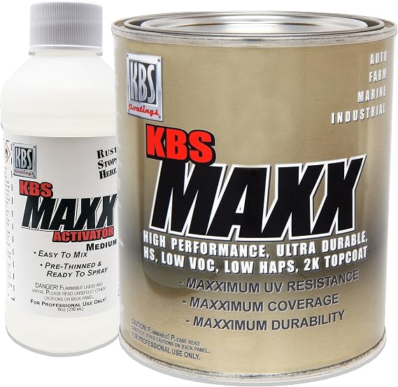 KBS Coatings 804208 Artic White MAXX Med Activator - 1 Quart