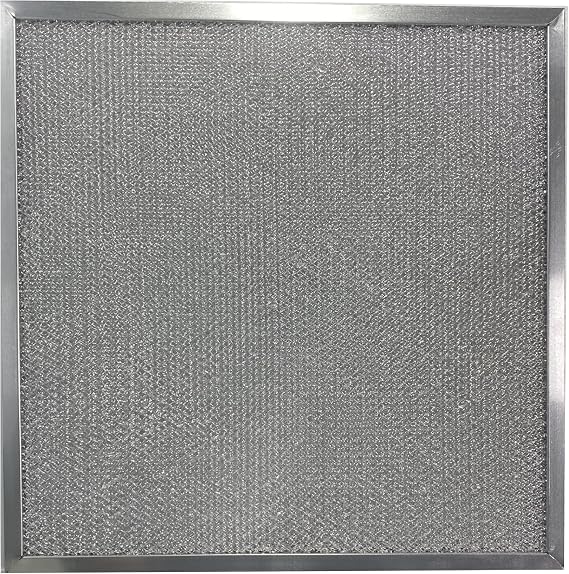 Air Filter Factory 19.62 x 19.62 x 0.87 Inches Industrial Washable HVAC Aluminum Foil Mesh Filter