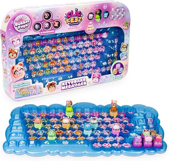 Clickeez Keyboard Mega Pack (Series 3) Includes Case and 12 Characters