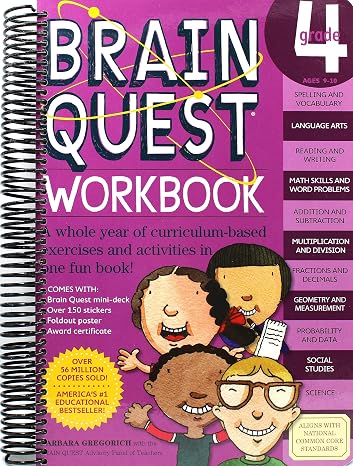 Brain Quest Workbook: Grade 4