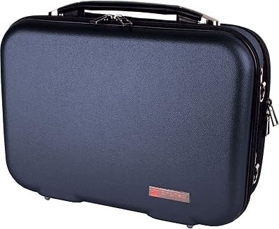 Protec Zip Clarinet Case with Detachable Music Pocket, Blue BLT307BX
