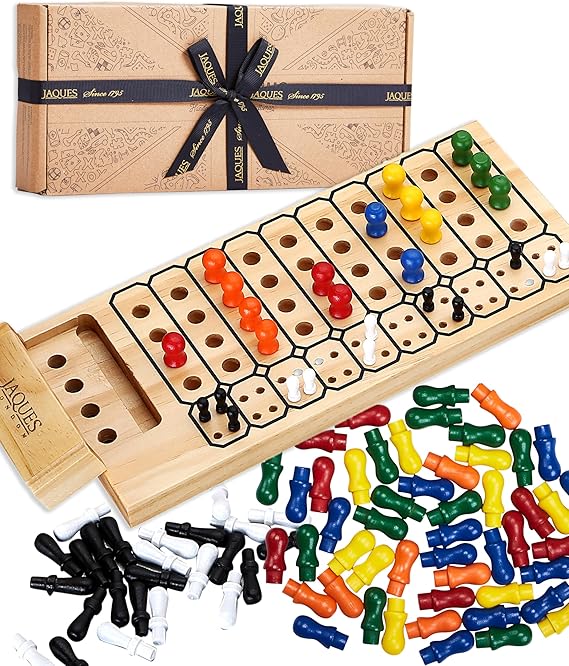Jaques of London Mind Genius | Code Breaking Wooden Board Game | Logic &amp; Brain Training Strategy Games | Since 1795