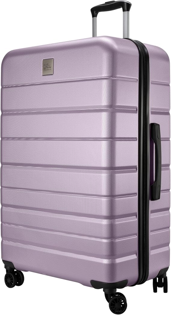 Skyway Epic 2.0 Hardside Lightweight and Durable ABS Shell Luggage, Spacious with Dual Spinning Wheels, Comfort Grip and Expandable, Men and Women