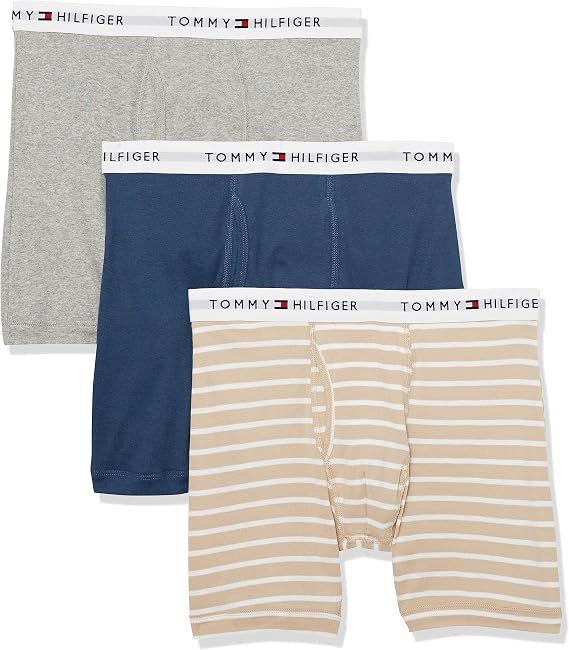 Tommy Hilfiger Men's Cotton Classics 3-Pack Boxer Brief