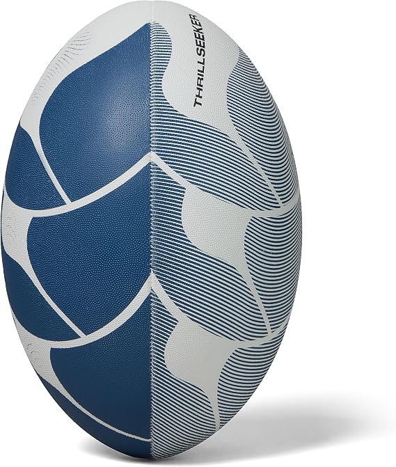Canterbury Thrillseeker Rugby League Union Training Ball White/Blue