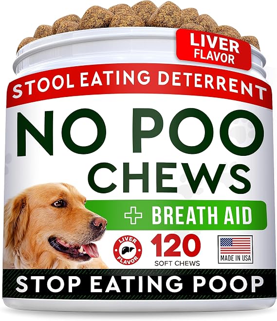 STRELLALAB No Poo Chews for Dogs - Stop Dog Poop Eating