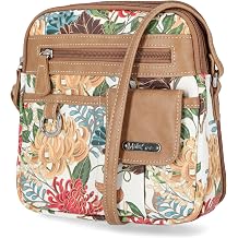 MultiSac Women's North South Mini Zip Around Crossbody Bag