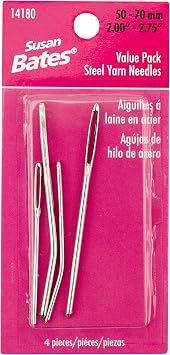 Susan Bates Value Pack Steel Yarn Needles
