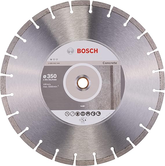 Diamond Cutting Disc 350 Mm for Bosch Standard Serial Concrete [Energy Class A+]