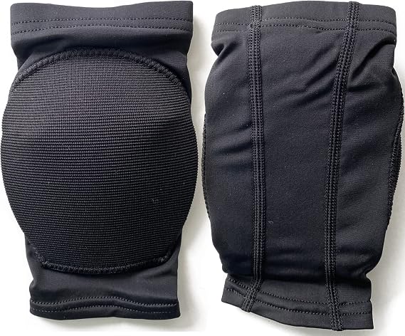 DANCEYOU Dance Knee Pads Hard Sponge Volleyball Knee Brace for Big Kid Teen Adults Football Pole Dancer Workout Knee Protector
