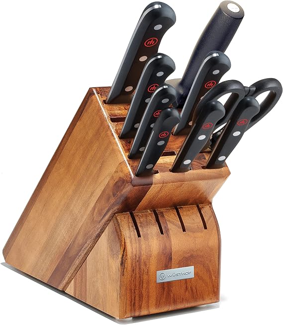 WUSTHOF Gourmet 10-Piece Knife Block Set