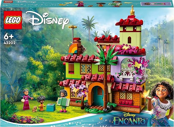 LEGO | Disney Princess Madrigal Evi 43202-6 Yaş ve Üzeri Prenses Seven Çocuklar İçin Abuela ve Mirabel Minifigürü İçeren Yaratıcı Oyuncak Yapım Seti (587 Parça)