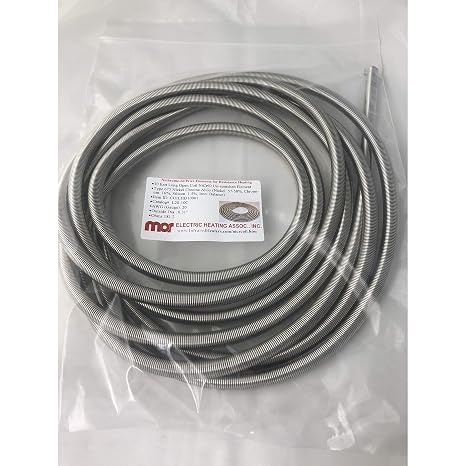 L20-10C N6 .25ID 10ft Nichrome Open Coil
