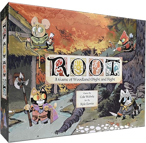 Root: A Game of Woodland Might and Right | Asymmetric Strategy Board Game by Leder Games | 24 Players | Ages 14+ | Adventure, Conflict & Area Control