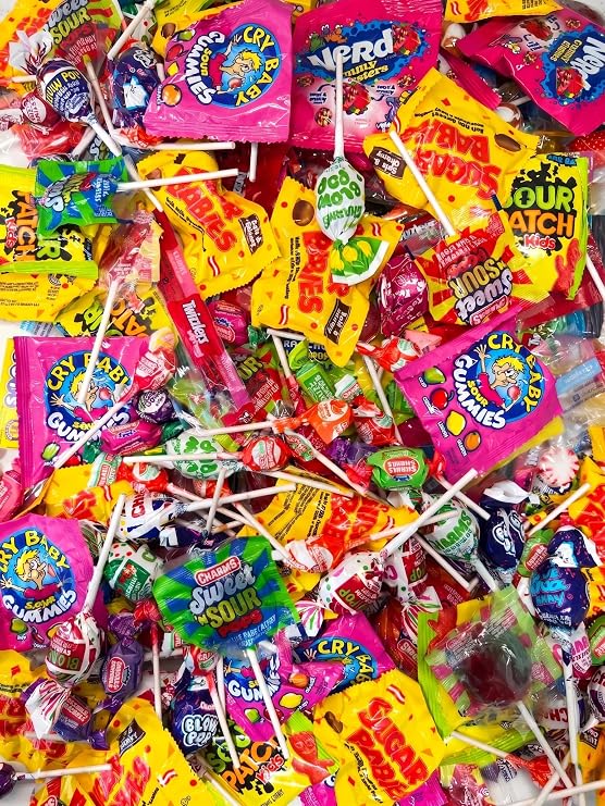 Assorted Candy Variety Pack, 5 LB Individually Wrapped Bulk Mix, Licorice Twists and Tootsee Roll Party Candy Assortment, Snack Size Canndy for Kids, Birthdays, Party Favors, Stocking Stuffers, Pinata Mix