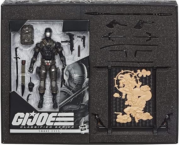 Hasbro G.I. Joe Classified Series Snake Eyes Deluxe 6" Exclusive Action Figure