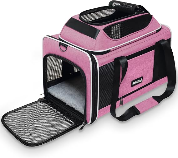 Top-Expandable Cat Carrier 18x11x11, United Delta American Airline Approved