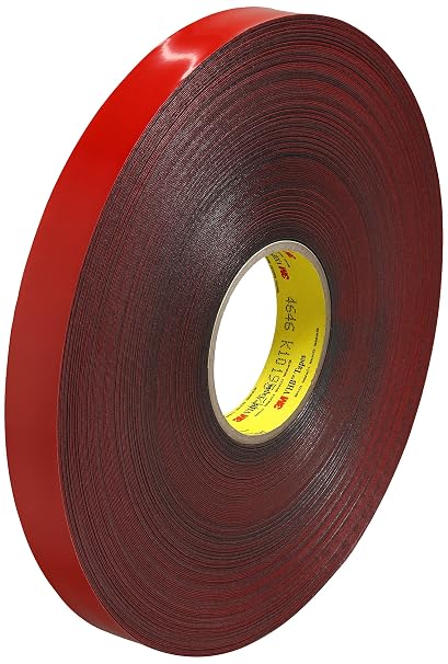 3M VHB 4646 Heavy Duty Mounting Tape - 0.5 in. (W) x 15 ft. (L) Permanent Bonding Double Sided Tape Roll. Heavy Duty Sealants