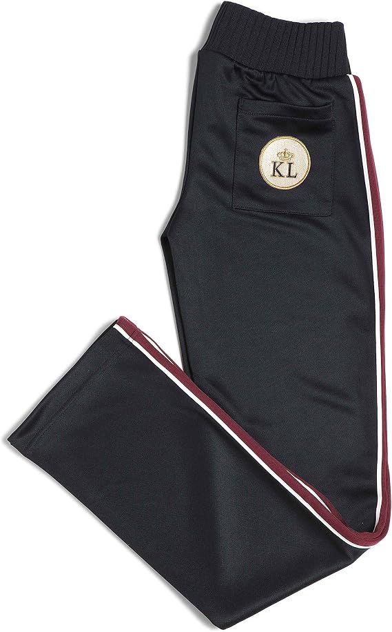 Kingsland's Blythe Unisex Track Sweatpant-Black/Navy- S